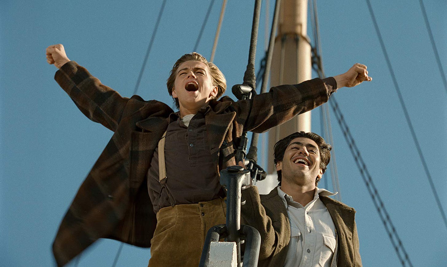 Leonardo DiCaprio didn't want to say 'I'm king of the world' in Titanic |  Metro News