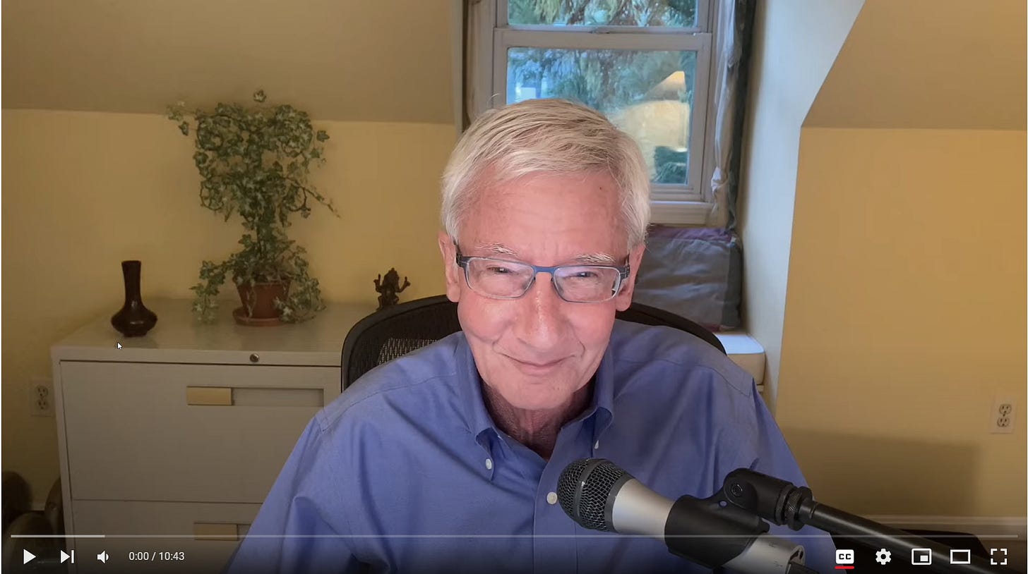 Dr. Roland R. Griffiths hablando de psicodélicos, meditación y cómo afrontar la muerte