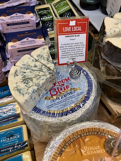 Different cheeses