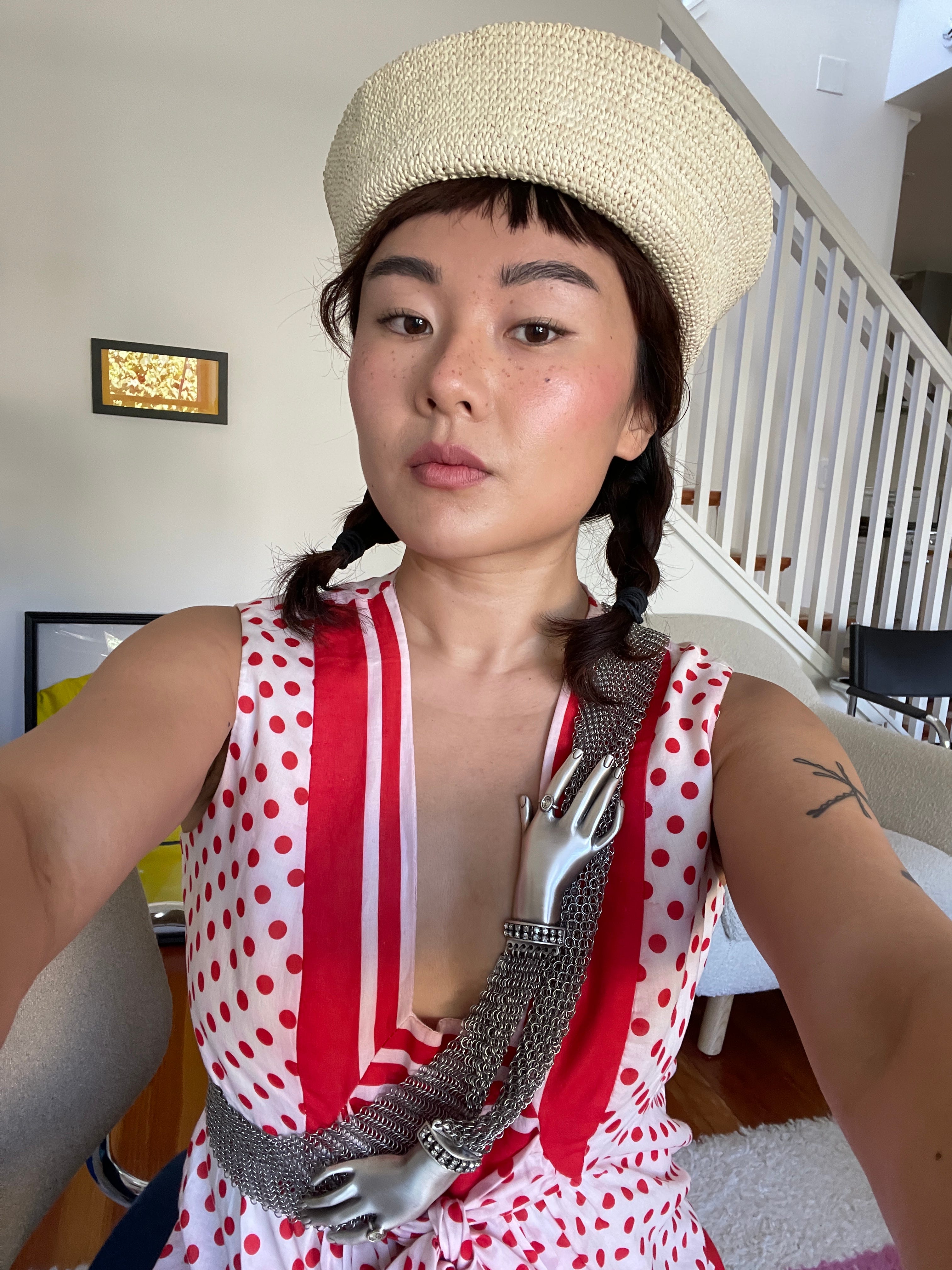 my piece de resistance: a chainmail belt 🏰 - by Viv Chen