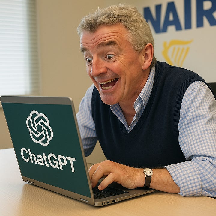 ChatGPT generated images : O' leary -> AI could be a double-edged sword
