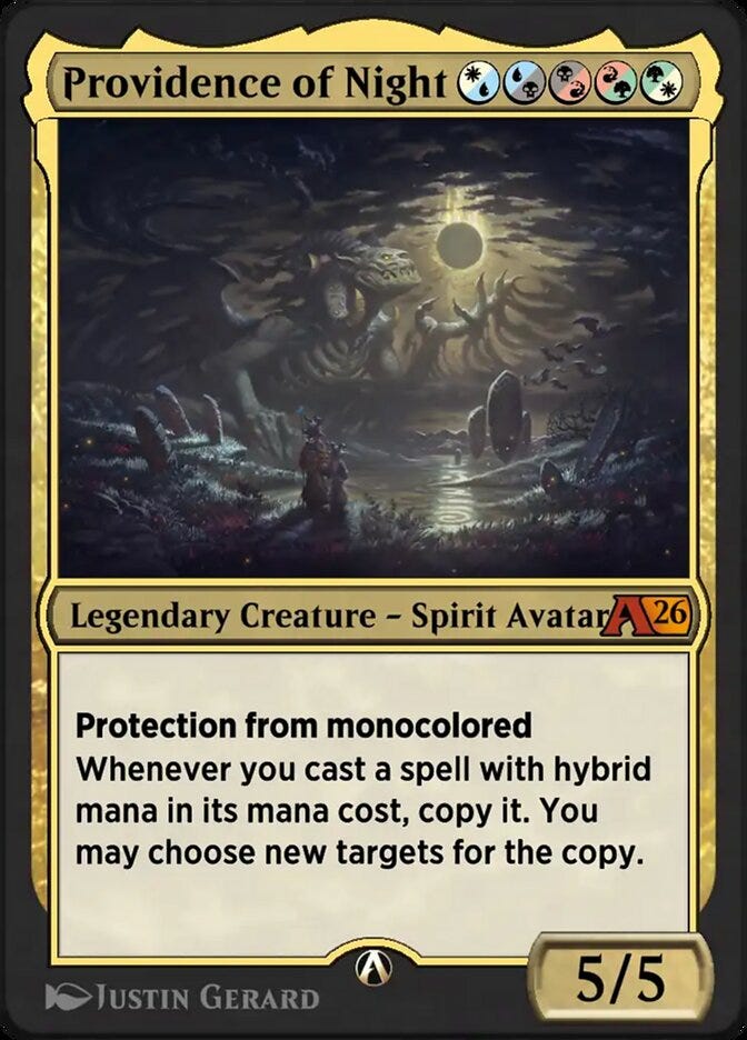 Providence of Night (Alchemy: Lorwyn Eclipsed #1000)