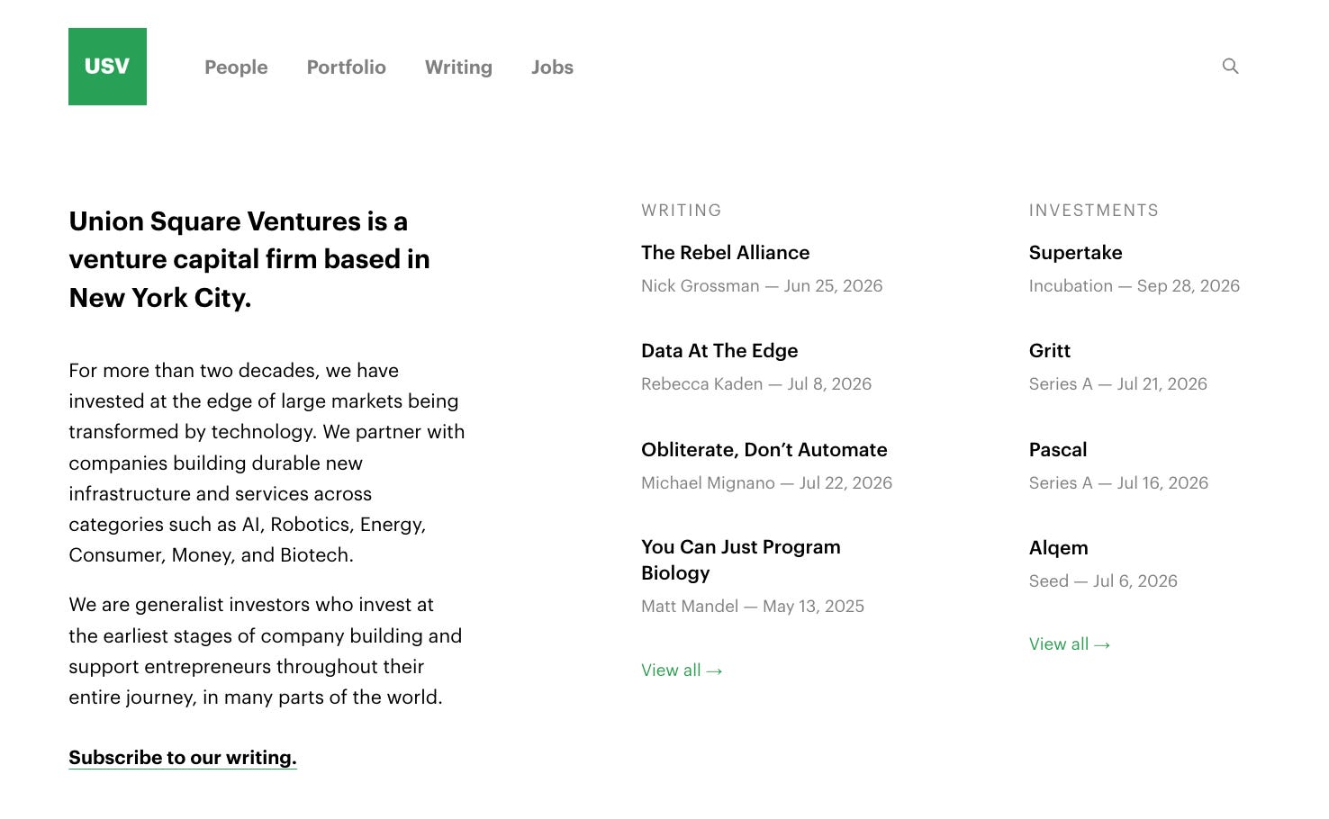 BREAKING: USV Raises $900M in New Funds - Sourcery