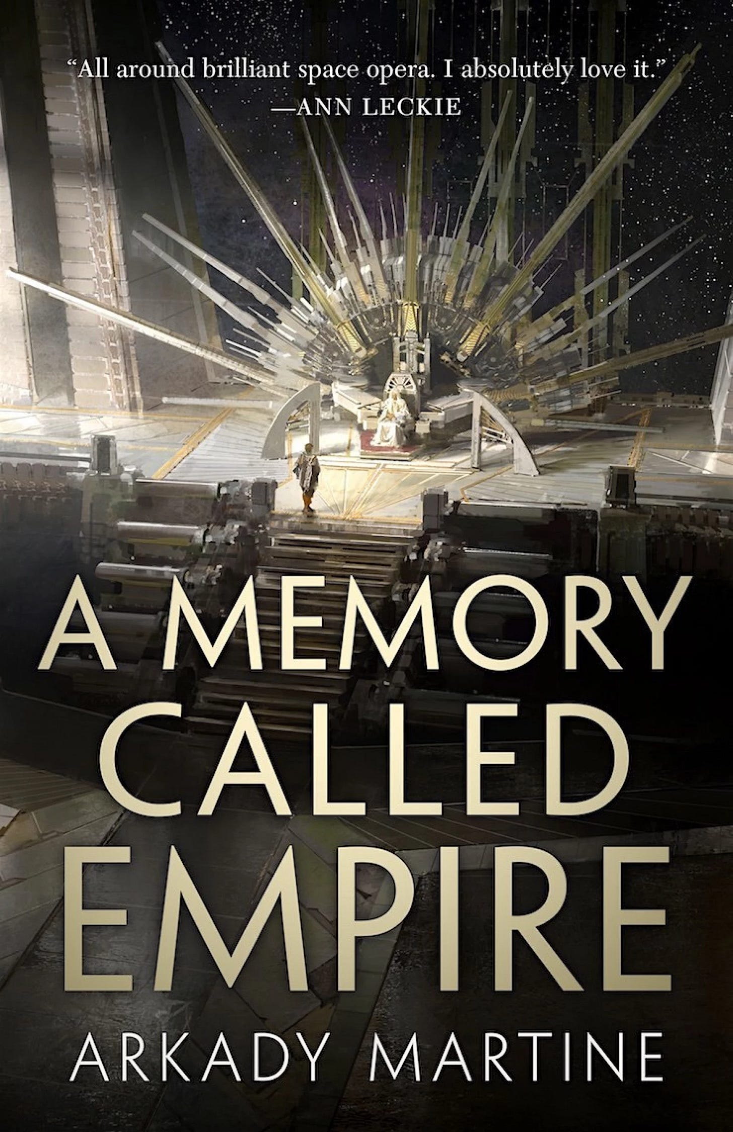 Book cover: A Memory Called Empire by Arkady Martine