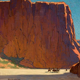 The frontier land towards Night