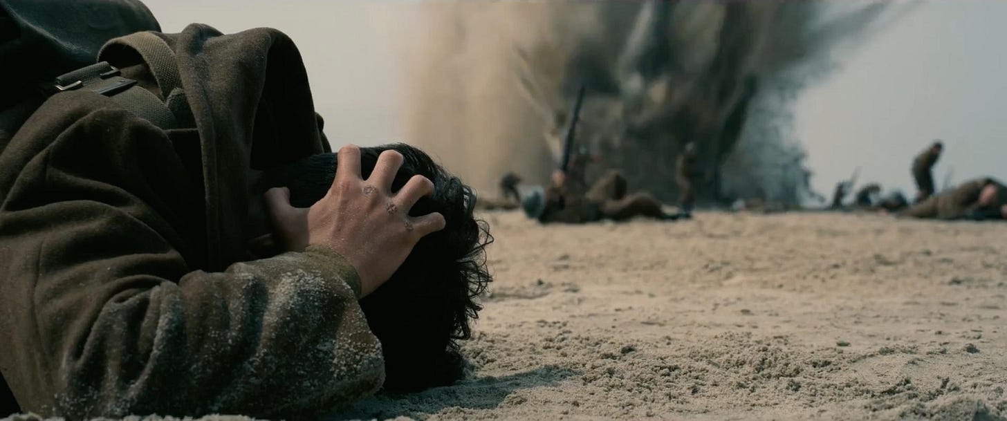 One of my favorite shots in all of film came from Dunkirk. Absolutely  haunting. : r/Nolan