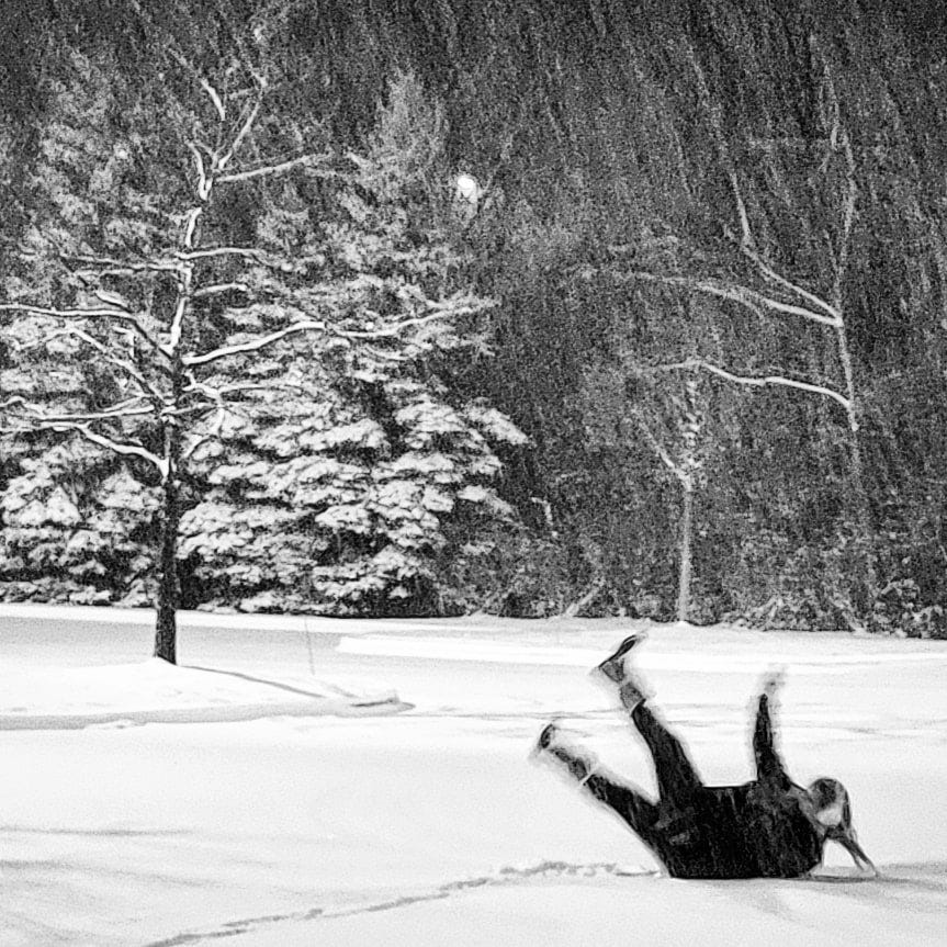 Falling - Image by Shawn R Metivier, 2021
