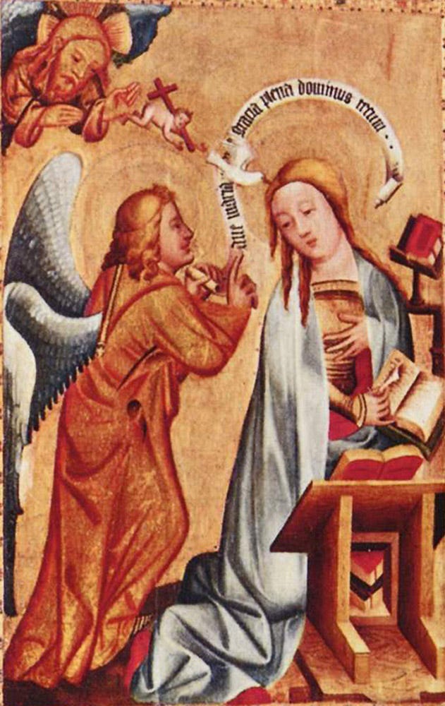 The Annunciation, Master Bertram
