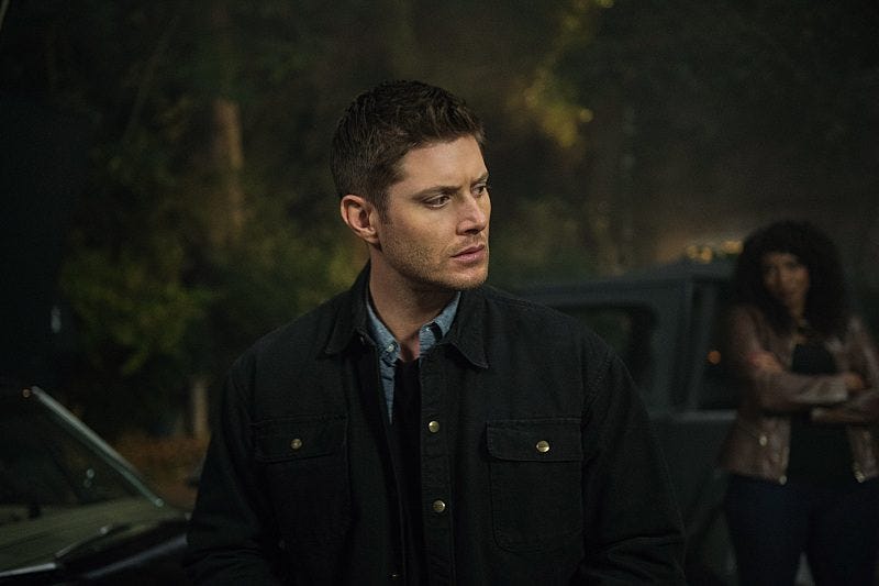 lisa berry with jensen ackles supernatural lisa berry with jensen ackles supernatural