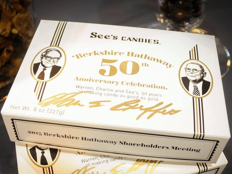 Berkshire Hathaway acquired See’s Candy in 1972