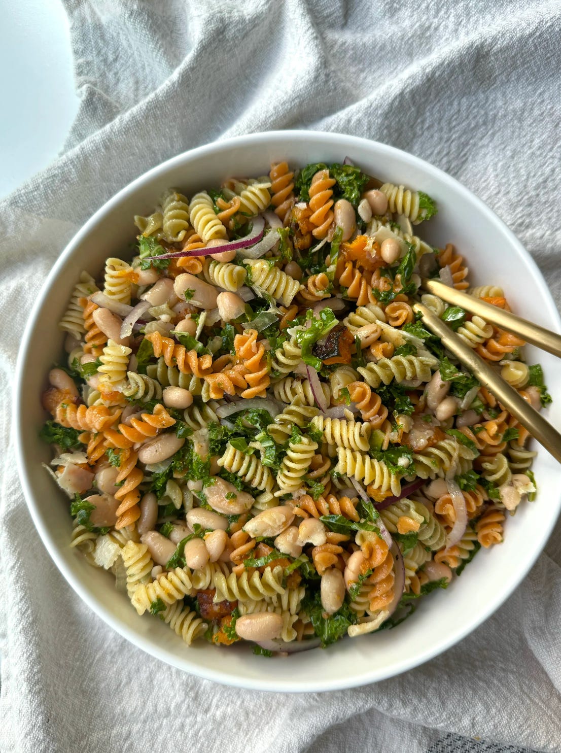 Fall-Inspired Pasta Salad with Butternut Squash