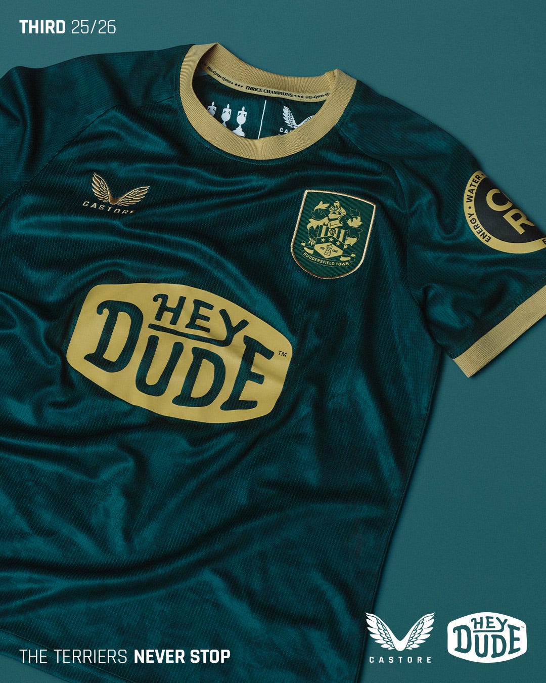 Huddersfield Town unveil new 2025/26 third kit