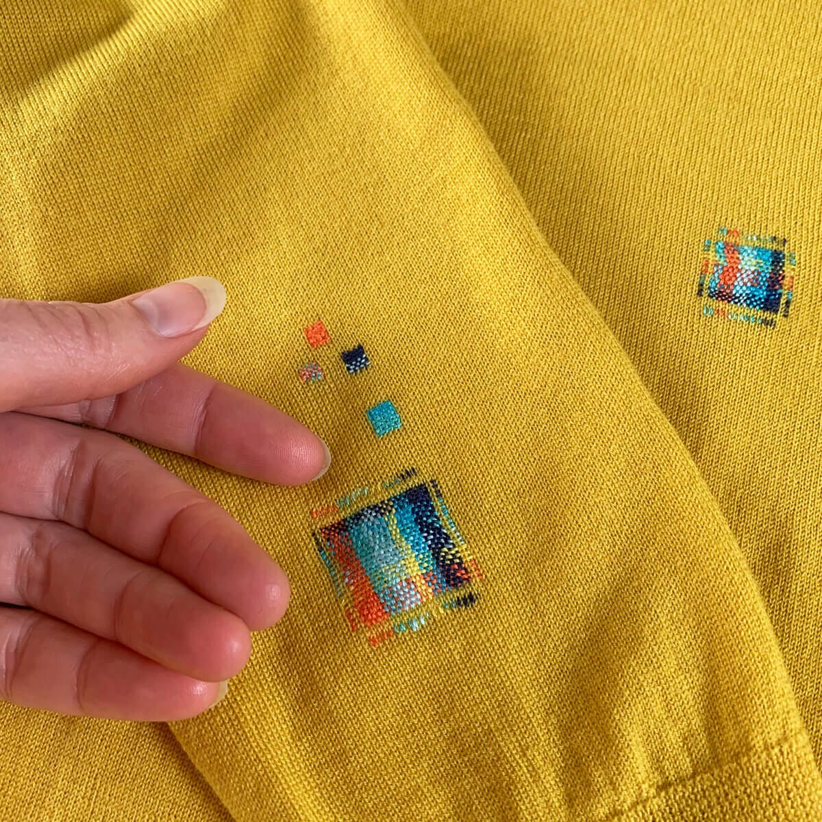 Fine mending. Visible creative mending and knitwear repair by Collingwood-Norris.jpg
