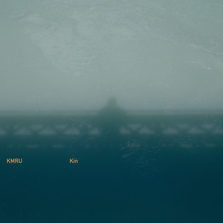 photos of KMRU and his new album cover