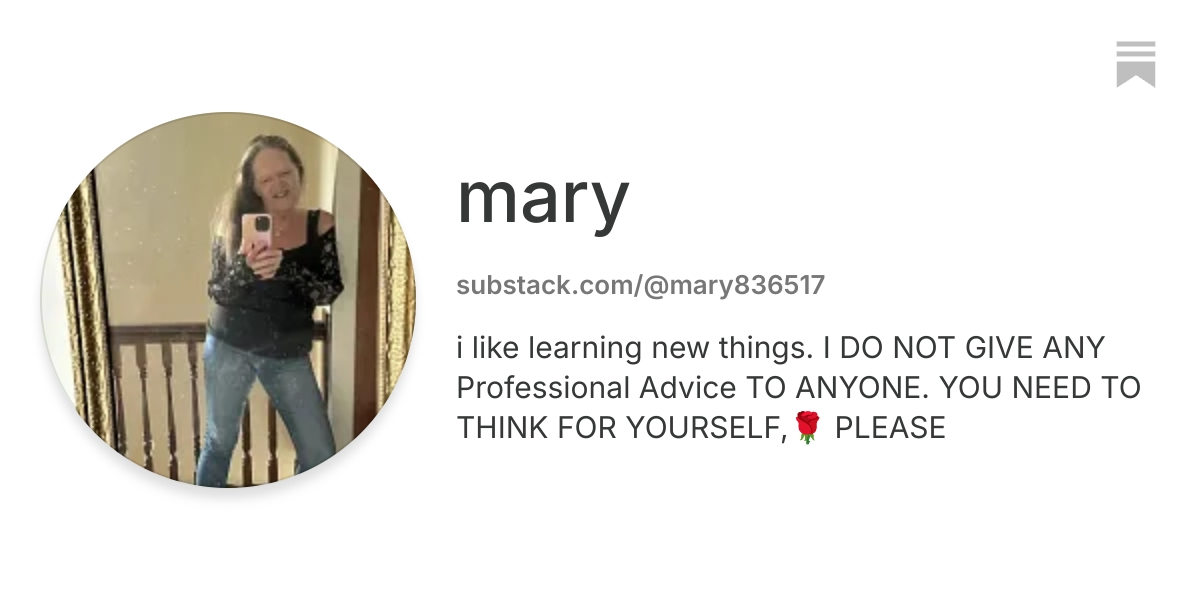 mary | Substack