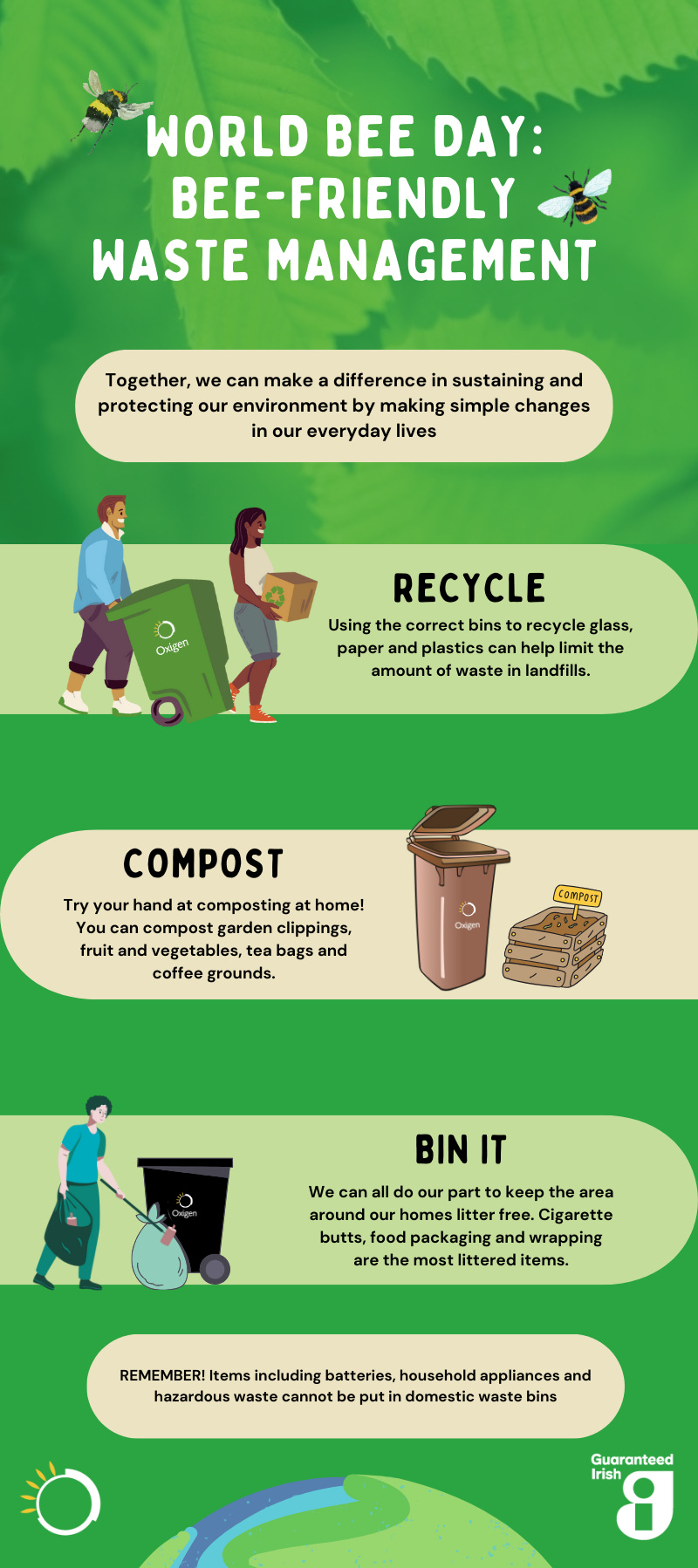 World Bee Day: Bee-Friendly Waste Management - Keeping you updated on all  things Oxigen - Oxigen Environmental