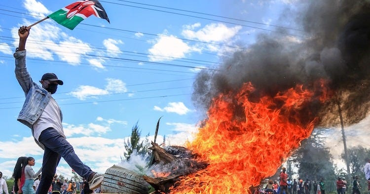 Protests against US Ebola facility in Kenya turn deadly - ABC News
