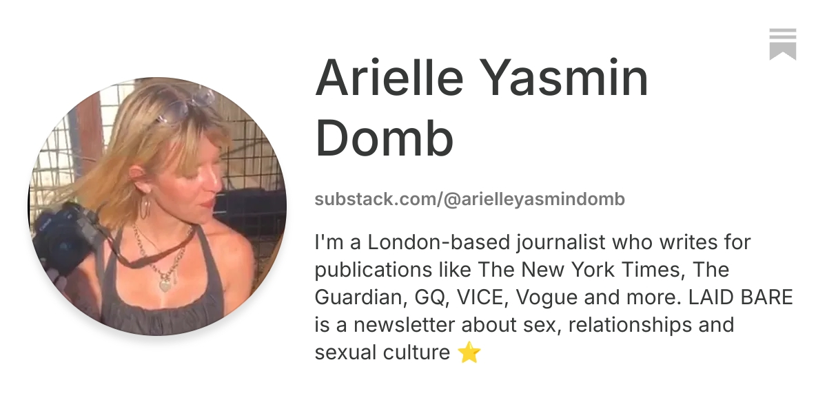 Arielle Yasmin Domb | Substack