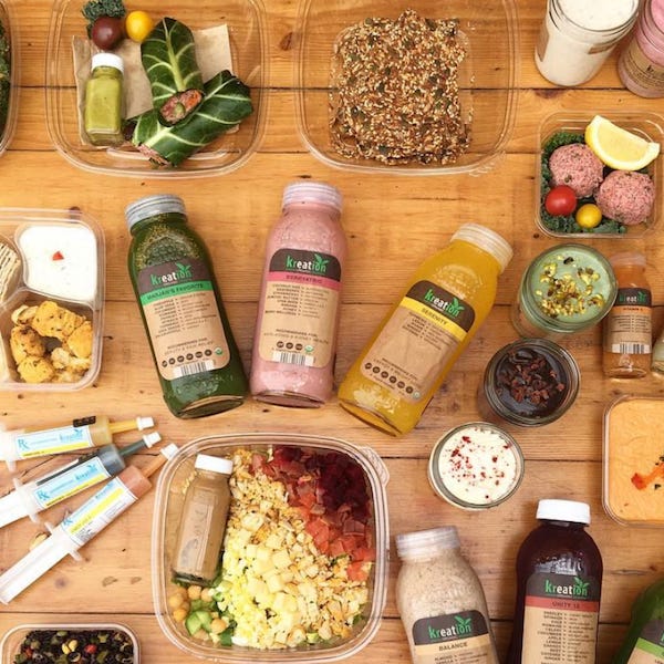 Kreation Organic • Delivery & Take-Out Waterside at Marina del Rey