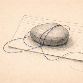 Distributed I, in seven quiet diagrams.