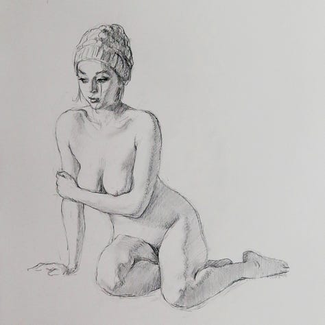 harry holland life drawings