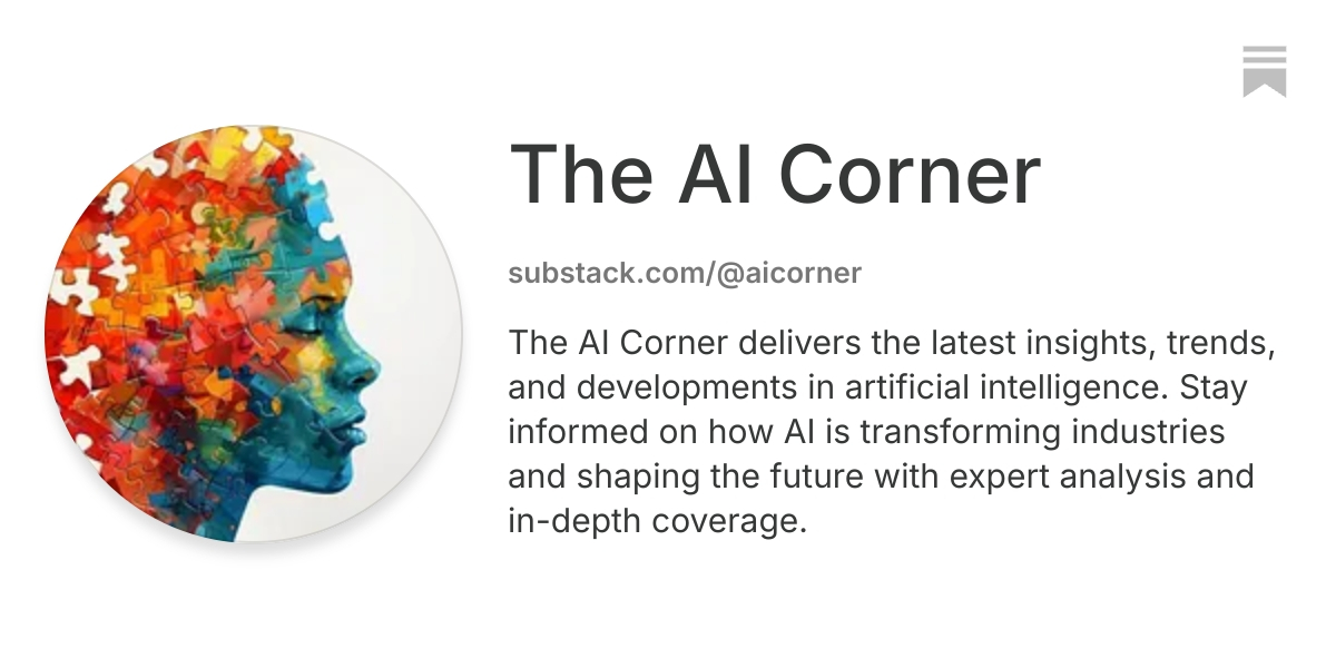 The AI Corner | Substack