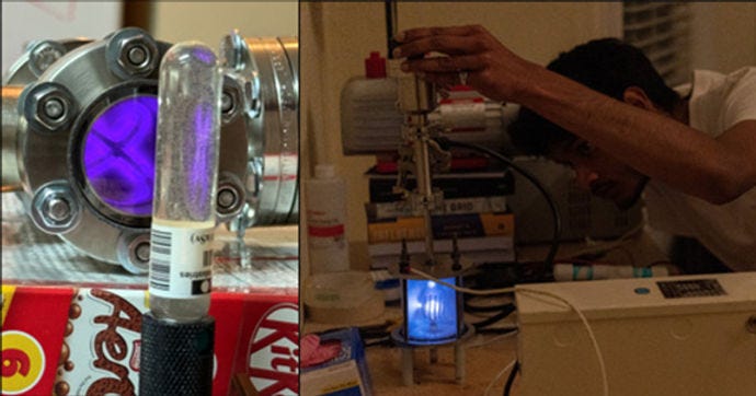 Homemade nuclear fusor image
