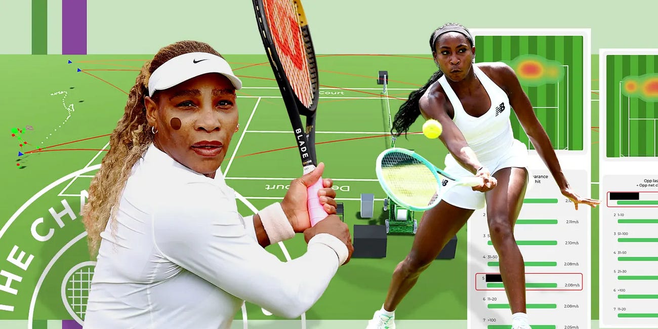 🎾 Upside Feature Article: Revealed: the data top tennis players are using to turn matches their way