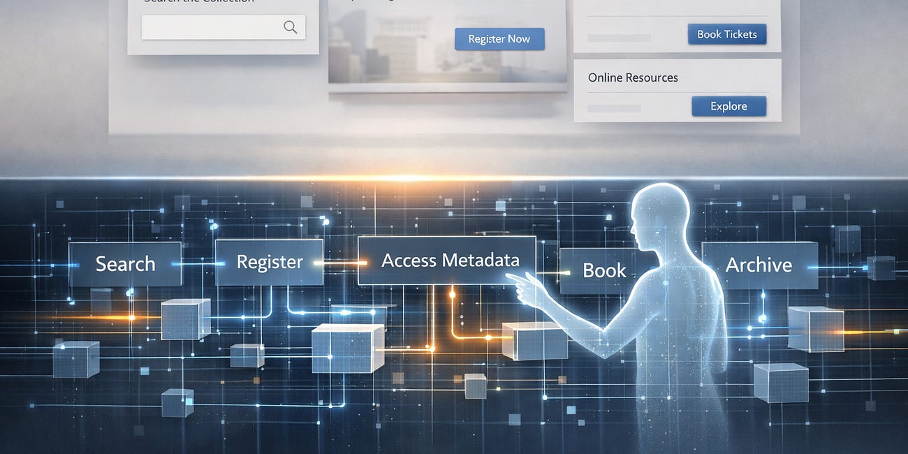 The Executable Web. When Museums Become Actionable by AI Agents
