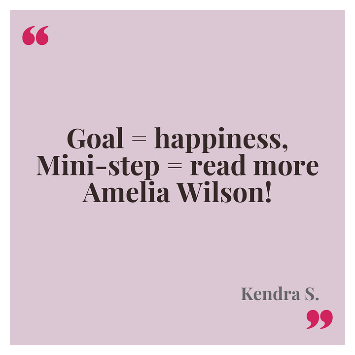 Happy on Purpose subscriber feedback on intentional living and happiness strategies