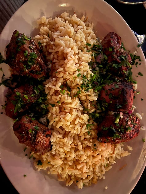 various pictures of food and drinks from chicago