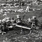 German Use of Lewis Guns (1917)