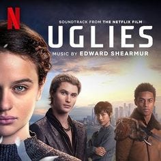 This may contain: the poster for netflix's upcoming series ugliies, starring actors from two different films