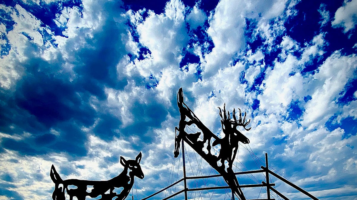 Driving the Enchanted Highway - by Carol Horton