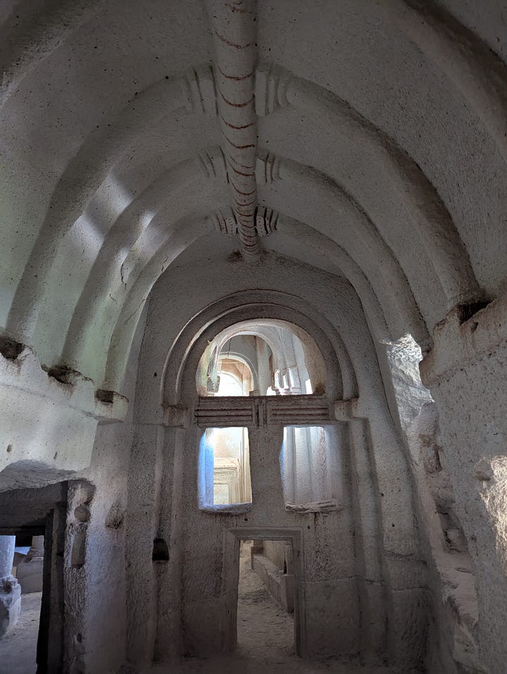 Column Church and a rushed return to Göreme