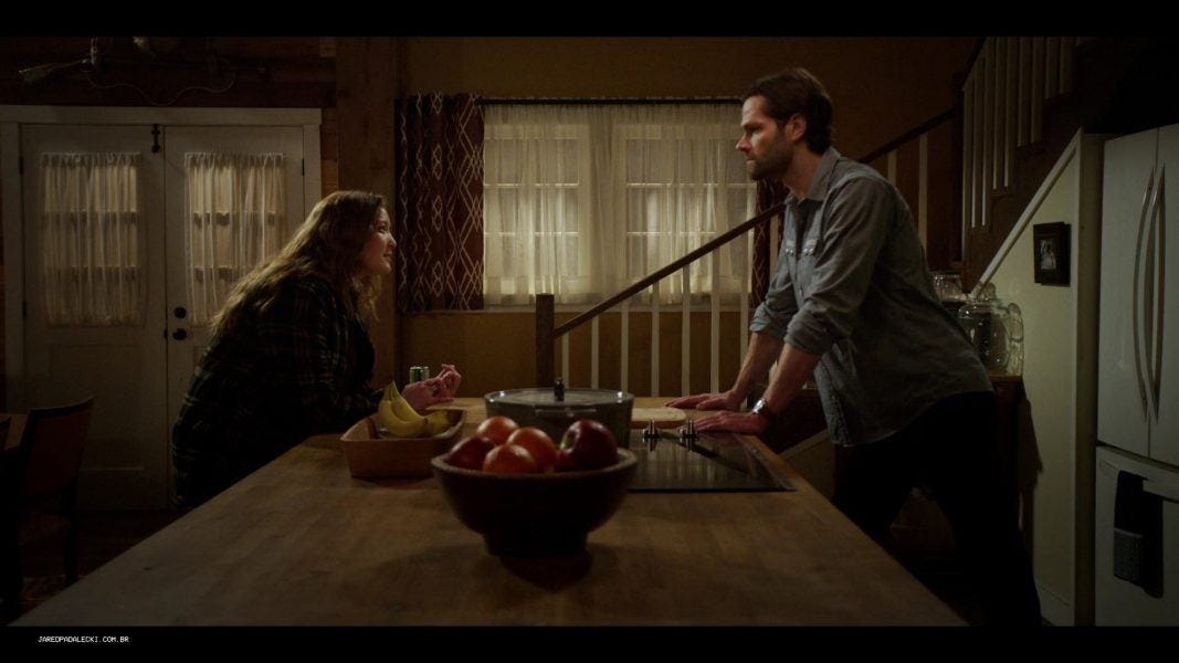 Cordell Walker with Sadie talking over dinner table 3.16 Cordell Walker with Sadie talking over dinner table 3.16