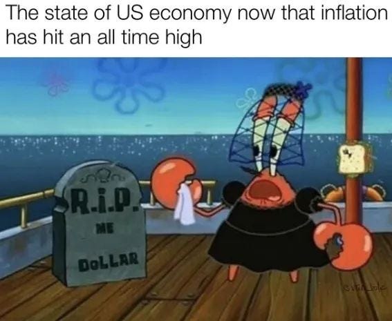 Facebook flagged my SpongeBob meme about inflation as false information. :  r/CommunismMemes