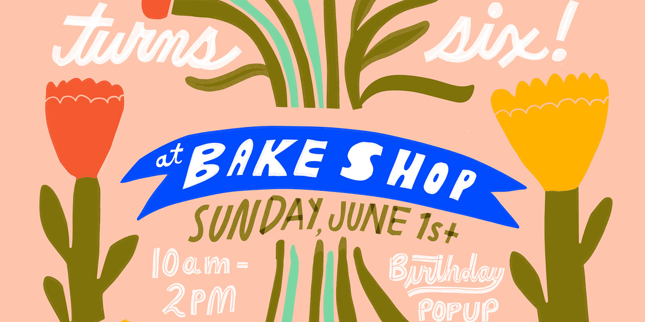 we're throwing a birthday party