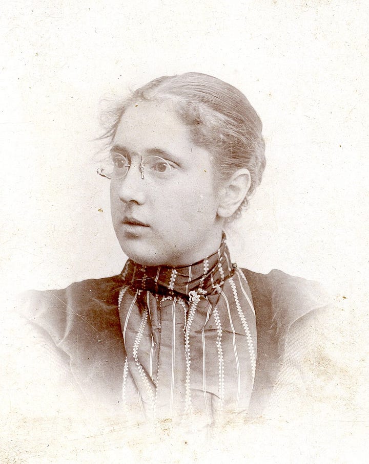 portrait of a young woman