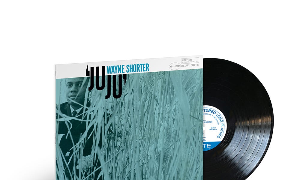 米 青黒LIB WAYNE SHORTER/JU JU/BLUE NOTE BST 84182 - Wayne Shorter