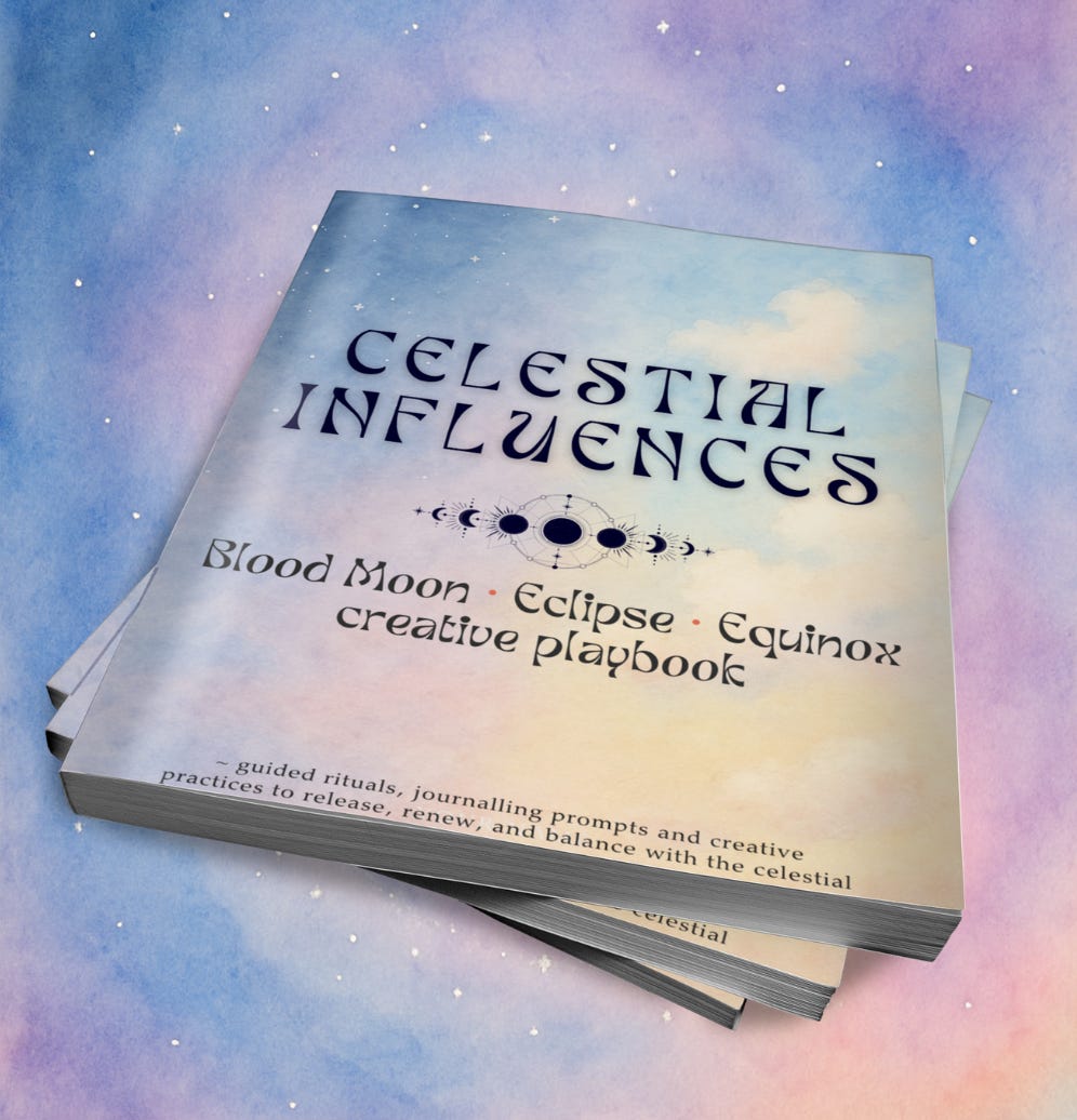 Celestial Influences playbook from CreaTEAvity Studio
