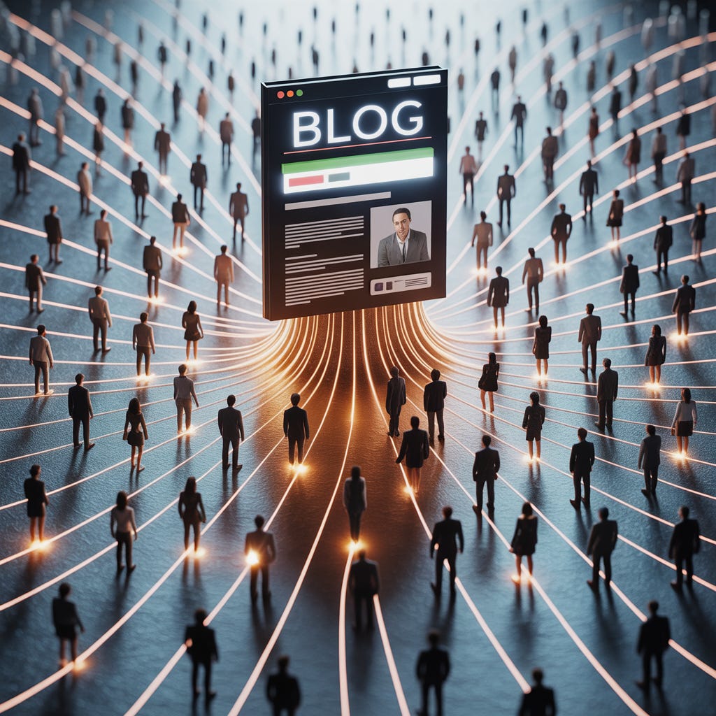 Free targeted traffic for niche blogs strategy showing bloggers attracting highly relevant readers from search engines, communities, and social platforms