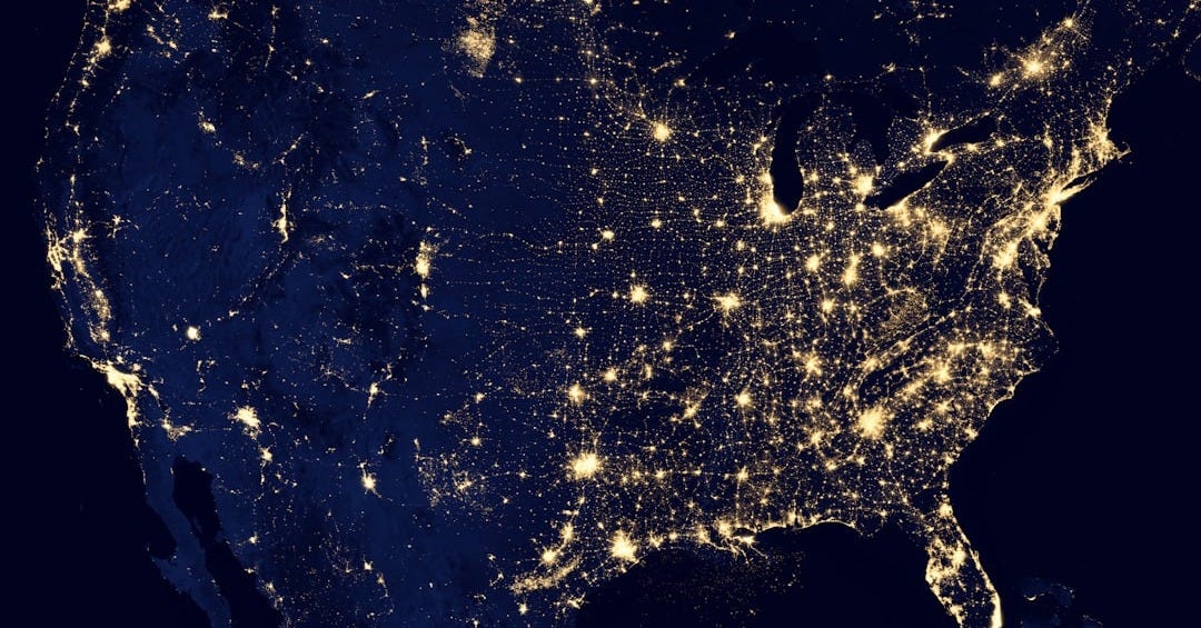 aerial photography of city during night time