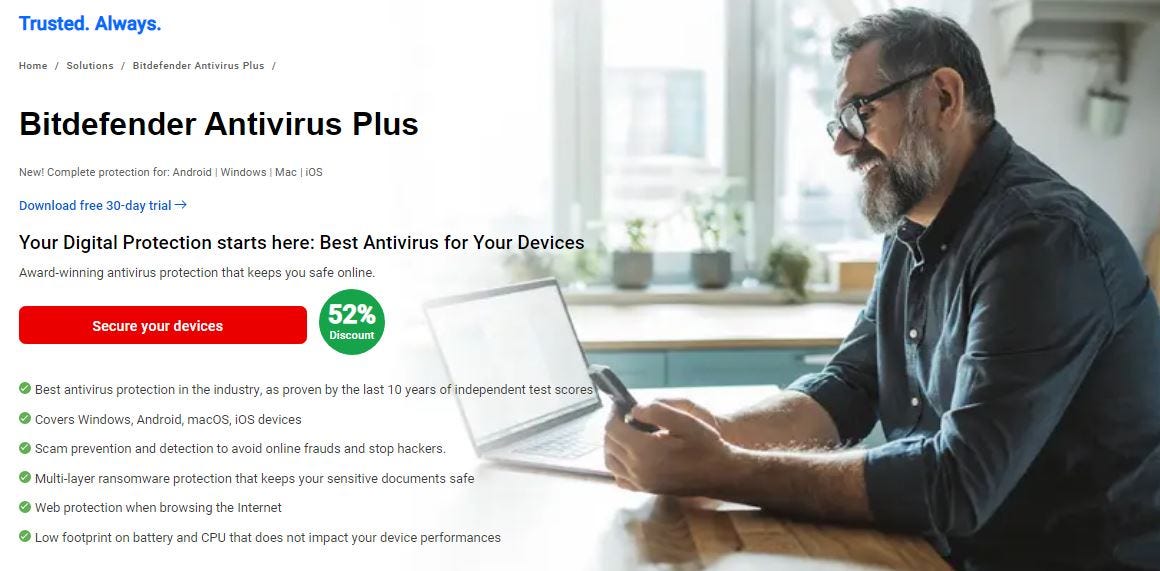 Bitdefender Antivirus Plus