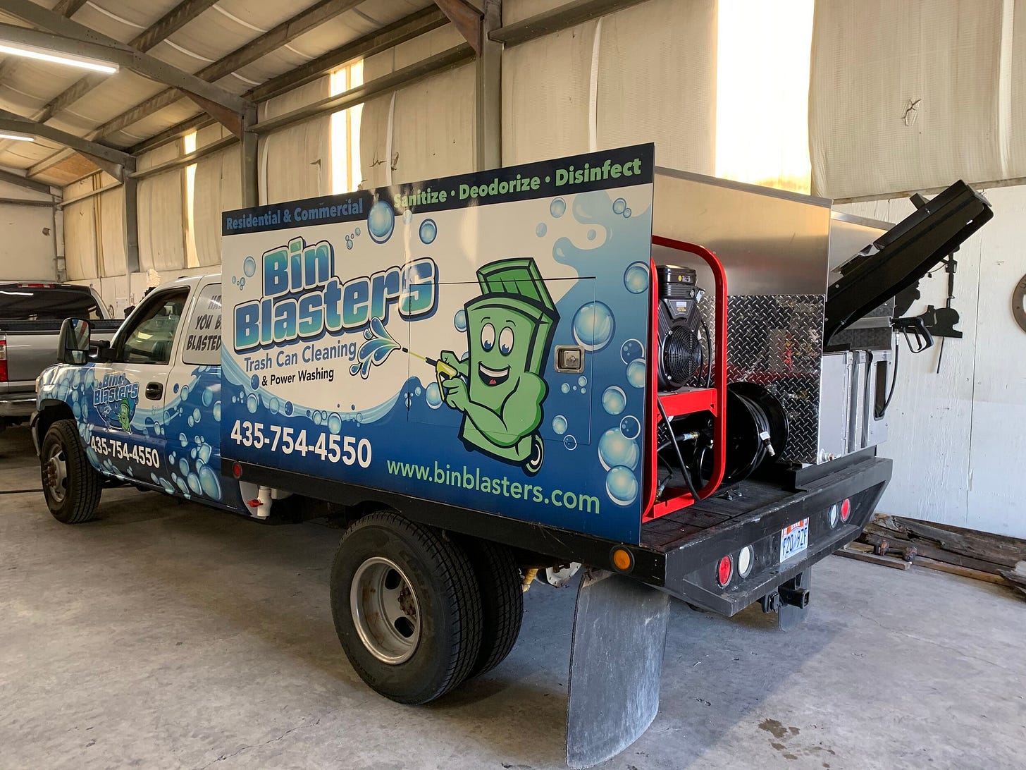 Bin Wash Trailers, by Bin Blasters
