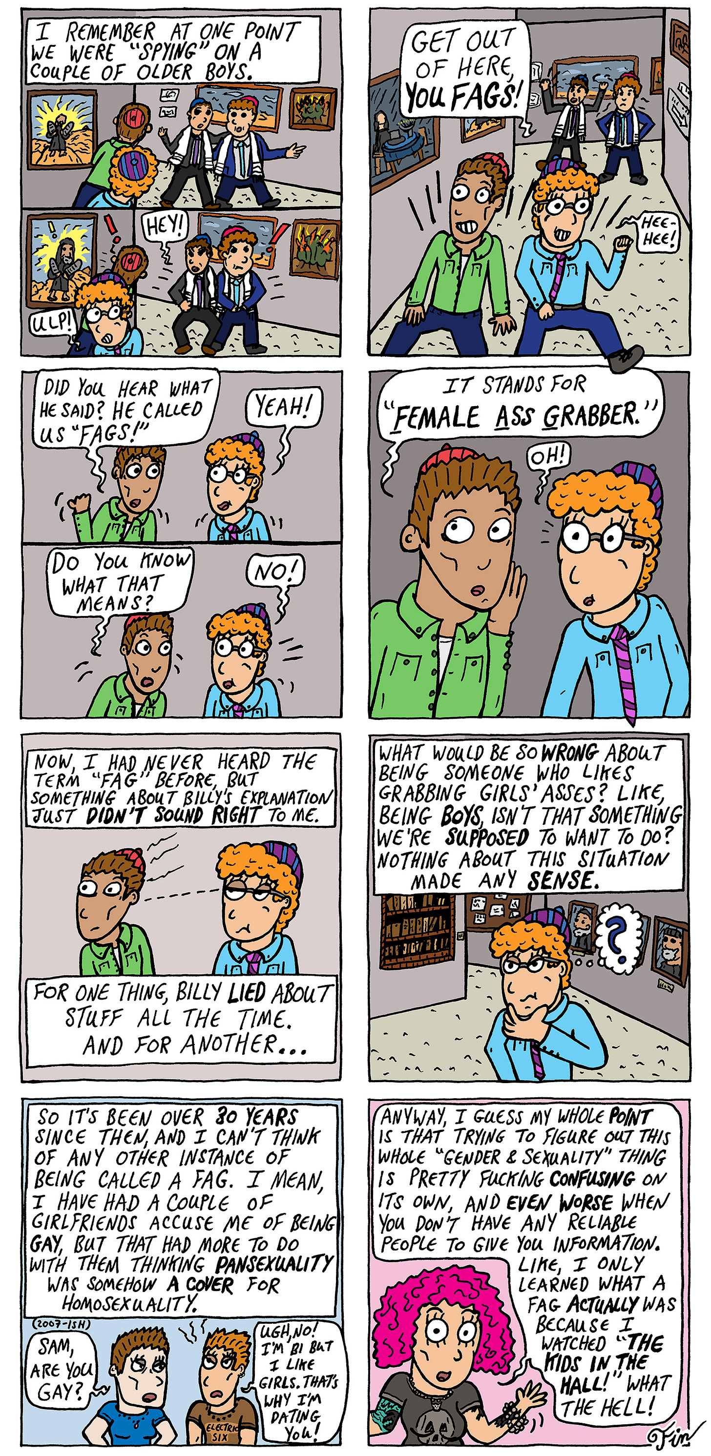 Comic strip by Sonya Saturday part 2