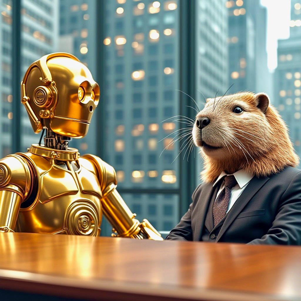 A person in a suit and a person in a suit

AI-generated content may be incorrect.