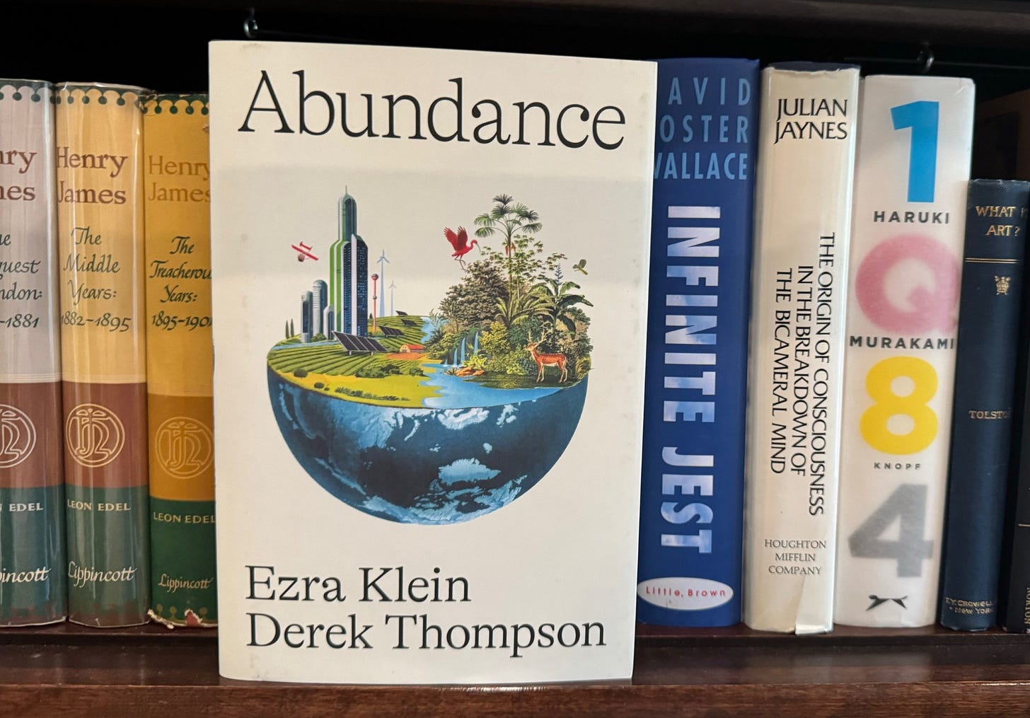 Abundance book by Ezra Klein and Derek Thompson