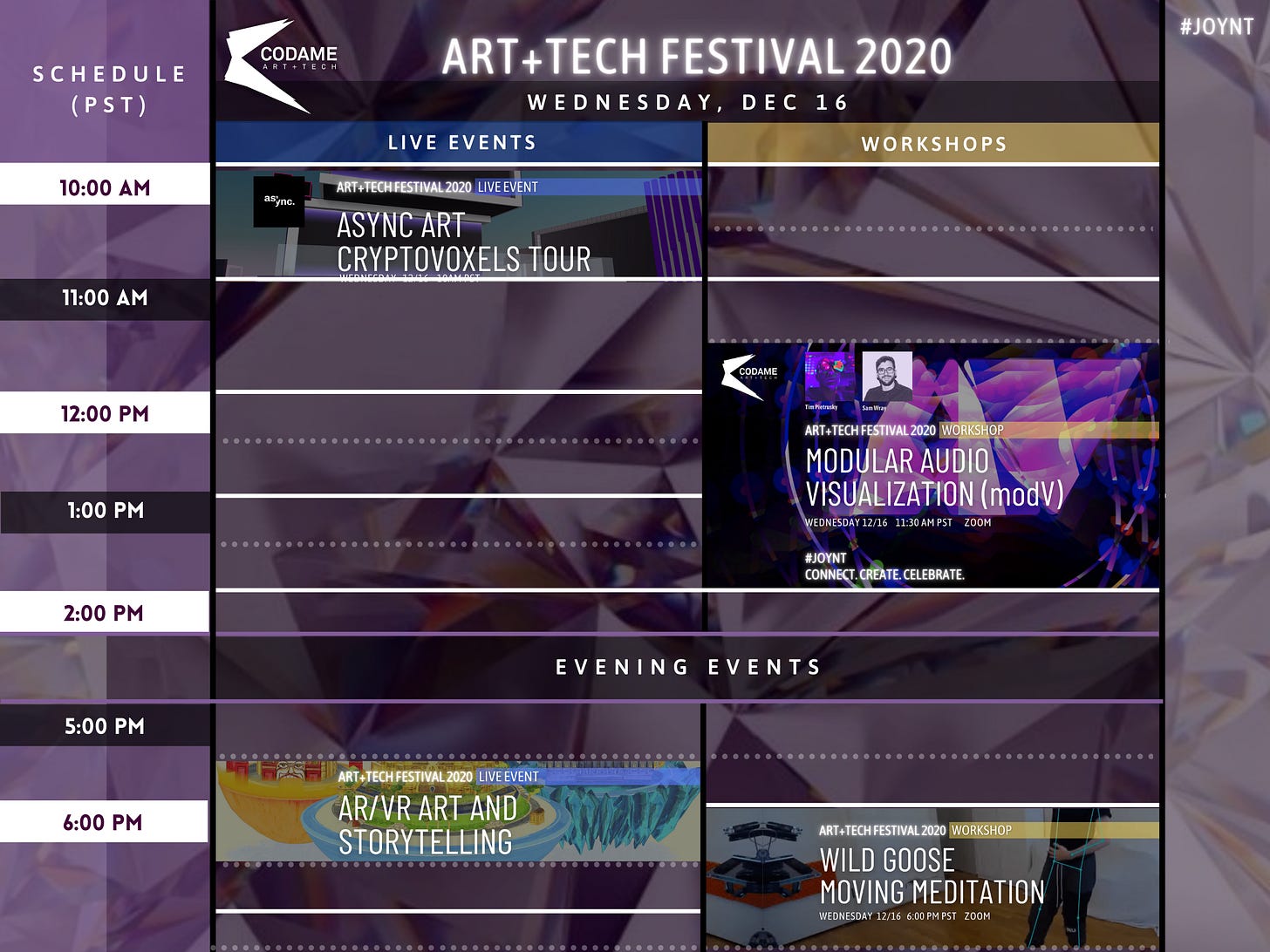 DAY 6: ART+TECH Festival 2020『 JOYNT 』