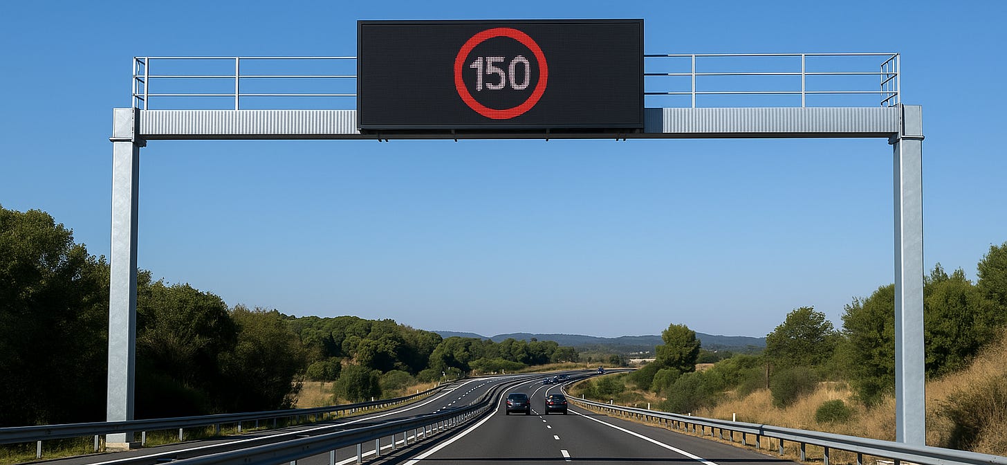 Driving at 150 kilometers per hour: Catalonia tests AI-based speed limits - CAZAHAR Driving at 150 kilometers per hour: Catalonia tests AI-based speed limits - CAZAHAR